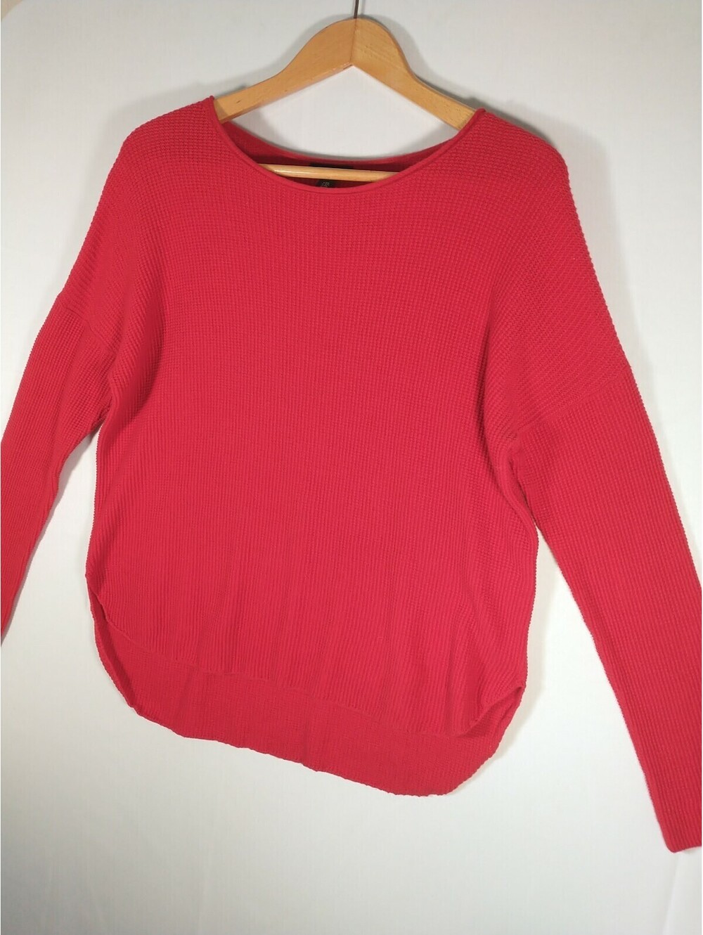 Gap XXL Red Knitted Sweater, Round Neck